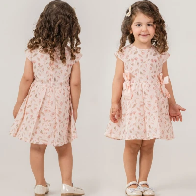 2/5 YAS KIZ KIZ ÇOCUK ELBİSE