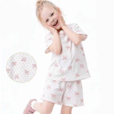 2/5 YAS KIZ KURDELE DESEN ŞORTLU 2Lİ TAKIM 