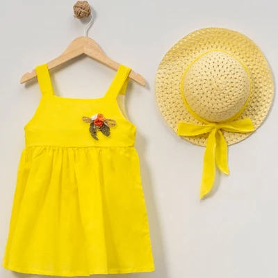 2/5 YAS KIZ MÜSLİN ELBİSE 