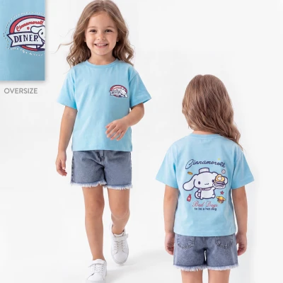 2/6 Y DINER BASK. KOT SORTLU KIZ TAKIM