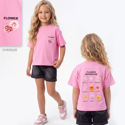 2/6 Y SORTLU FLOWER KIZ TAKIM