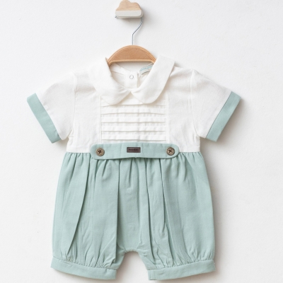 3/12 AY ERKEK PİLELİ KEMERLİ YAZLIK TULUM