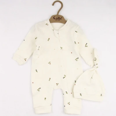 3/12 AY WAFFLE CICEKLI PATIKSIZ BEBE TULUM