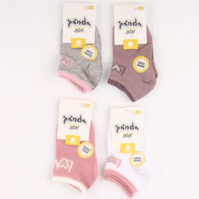 3/12 Y KALP DESENLI KIZ PATIK CORAP