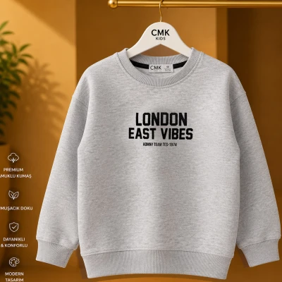 3/12 Y LONDON BASKILI ERKEK SWEATSHIRT
