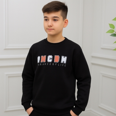 3/12 Y ONCBM  BASK.3IP SARDONLU ERKEK SWEAT