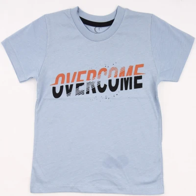 3/12 Y OVERCOME BASKILI ERKEK TİŞÖRT