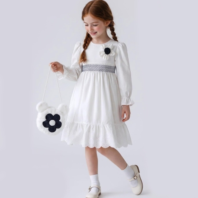 3/6 Y GIPELI PELUS CICEK CANTALI ELBISE