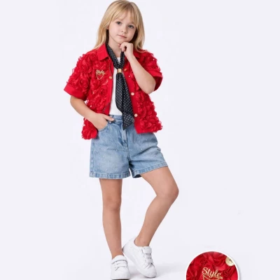 3/6 YAS KIZ GÜLLÜ TAKIM FLARLI