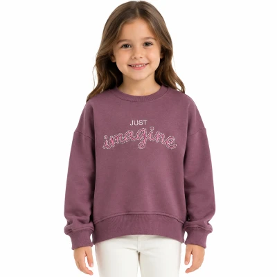 3/7 Y JUST IMAGINE NAKISLI KIZ SWEATSHIRT