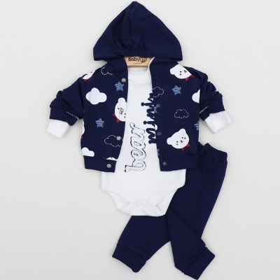 3/9 AY BEAR MINI  ERKEK 3 LU TAKIM