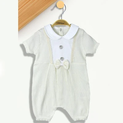 3/9 AY BEBE YAKA FIYONKLU RAPORLU KIZ TULUM