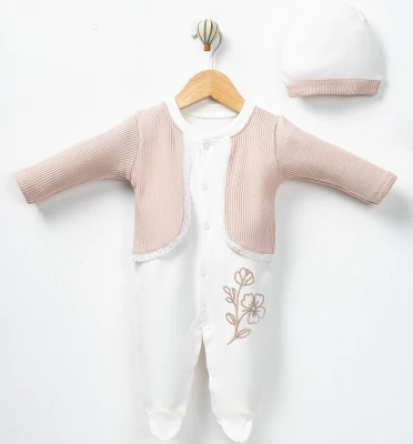 3/9 AY CICEK NAKISLI KIZ BEBE TULUM