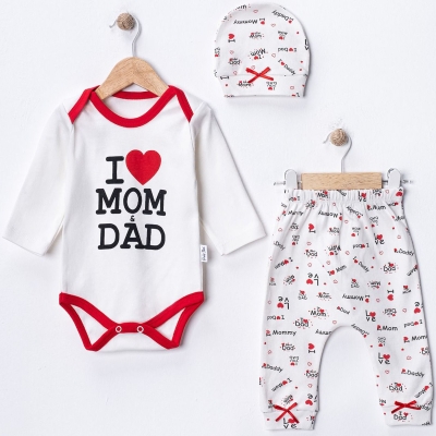 3/9 AY I LOVE MUM DAD 3P BADYLI TAKIMI