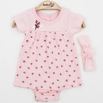 3/9 AY KIZ SAÇ BANTLI ÇİÇEK NAKIŞLI 2,Lİ SWEAT TKM