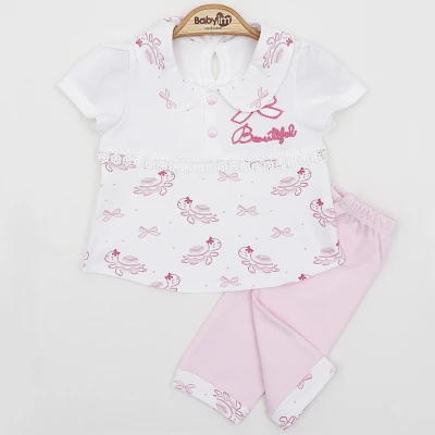 3/9 AY KIZ YAKALI 2'Lİ SWEAT TAKIM