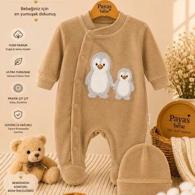3/9 AY SUZENE PENGUENLER KADIFE BEBE TULUM