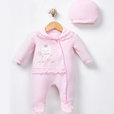 3/9 AY TACLI AYICIK BASKILI BEBE TULUM