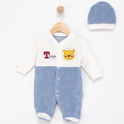 3/9 AY TIGER NAKISLI BEBE KADIFE TULUM