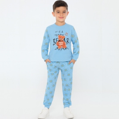 4/6 YAS ERKEK TEDDY YAZILI AYI 2Lİ TAKIM 