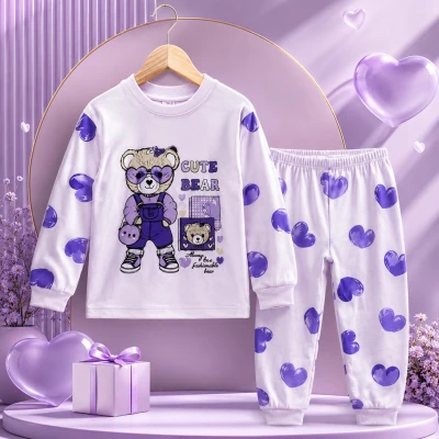 4/6 YAS KIZ KALPLİ CUTE BEAR