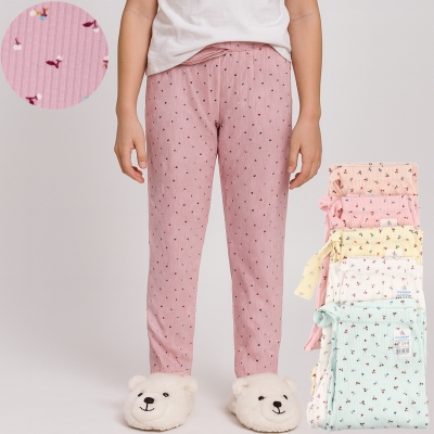 5/10 Y DESENLI FITILLI KIZ TEK ALT PIJAMA