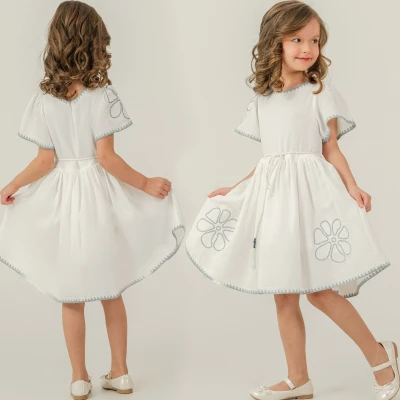 5/8 Y COBAN DIKIS CICEKLI ELBISE