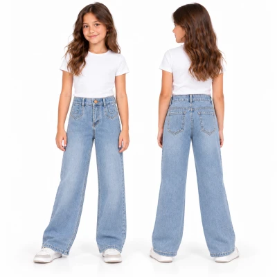 5/8 Y KIZ KOT PANTOLON