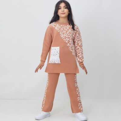 6/14 Y LEOPAR DESEN TRIKO KIZ TAKIM