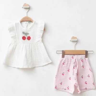 6/18 AY CILEK BASKILI SORTLU KIZ TAKIM