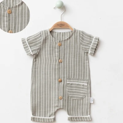 6/18 AY CIZGILI CEPLI DUGMELI BEBE TULUM