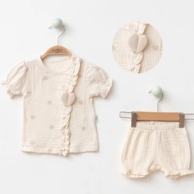 6/18 AY KALP DESENLI SORTLU KIZ TAKIM