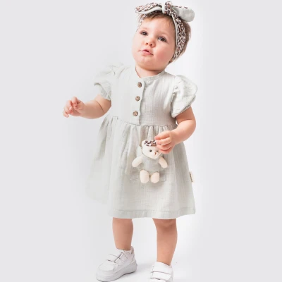 6/18 AY KIZ AYICIKLI ELBİSE