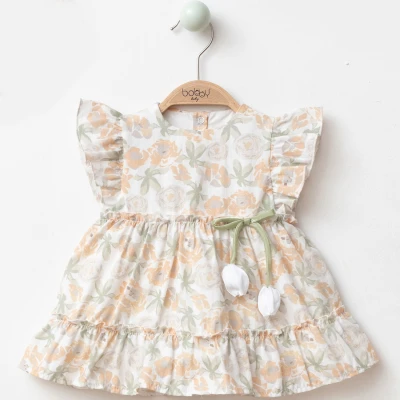 6/18 AY LALELI FIRFIRLI BEBE ELBISE