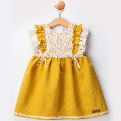 6/24 AY DANTELLI ONU FIRFIRLI BEBE ELBISE