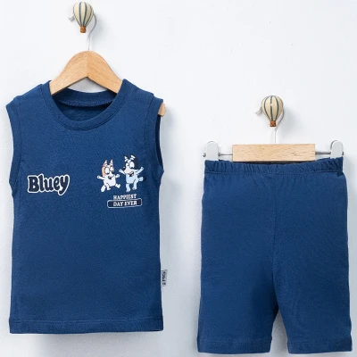 6/24 AY ERKEK BLUEY 2Lİ TAKIM