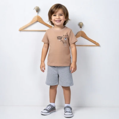 6/24 AY ERKEK LİTTLE TİGER 2Lİ TAKIM