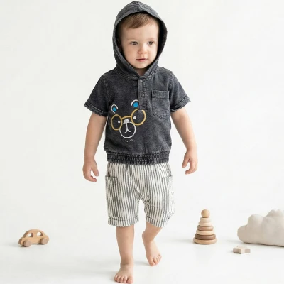 6/24 AY KAPSONLU GOMLEKLI SORTLU ERKEK TAKIM