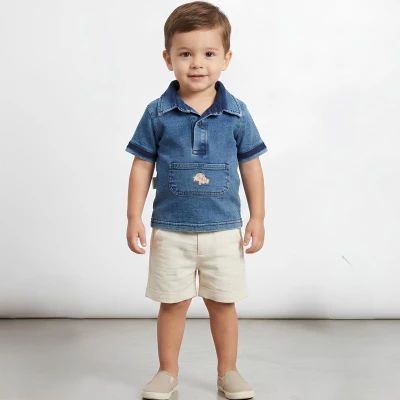 6/24 AY KISAKOL KOT GOMLEKLI SORTLU ERKEK TAKIM