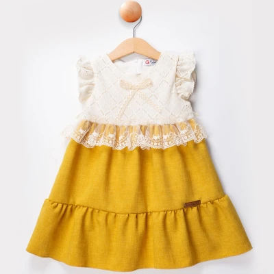 6/24 AY ONU ORME DANTELLI FIRFIRLI BEBE ELBISE