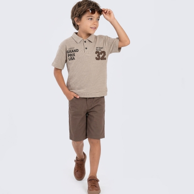 6/9 Y 32 NAKISLI WAFFLE T SORTLU ERKEK TAKIM