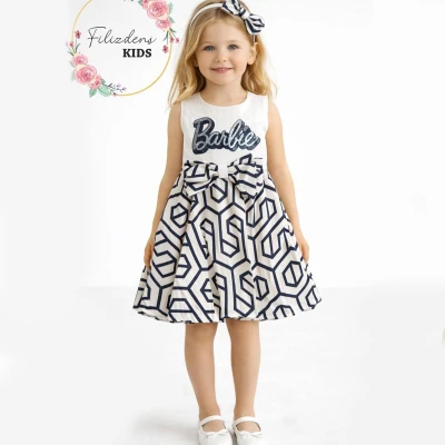 6/9 Y BARBIE BASKILI ELBISE