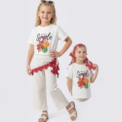 6/9 Y SIMPLE BASK. DANTEL TRIKO YAKA PANT. KIZ TKM