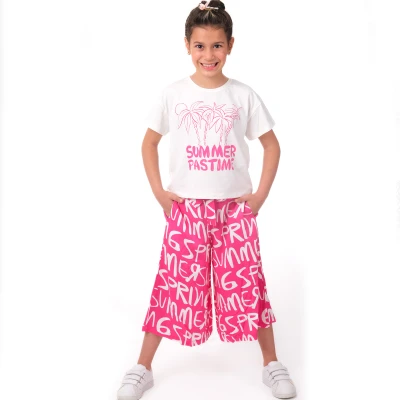 6/9 Y SUMMER BASKILI PANT. KIZ TAKIM