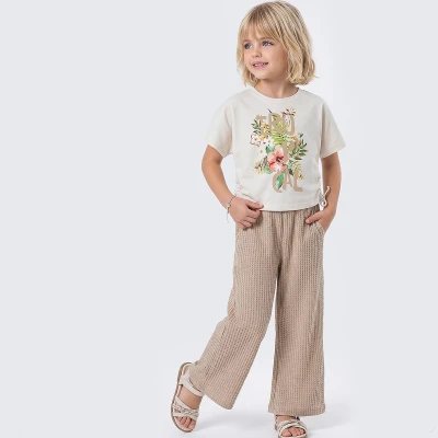 6/9 Y TROPIKAL BASKILI PANT. KIZ TAKIM