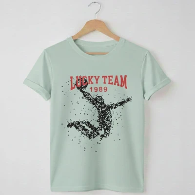 8/12 Y LUCKY TEAM BASKILI ERKEK TISORT