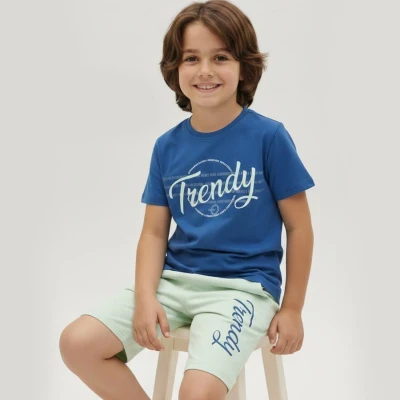 8/12 Y TRENDY BASKILI SORTLU ERKEK TAKIM