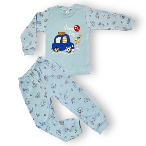 4/6 Y RENKLI TAXI PIJAMA TAKIM