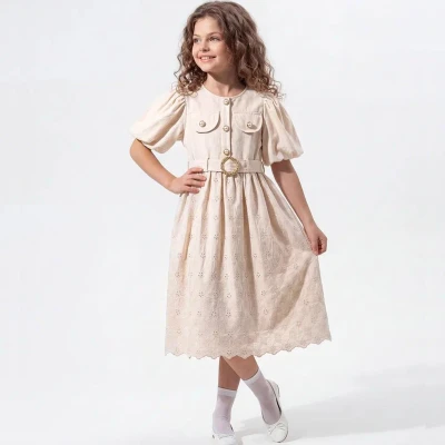 9/12 Y BALON KOLLU SAHTE CEP KAPAKLI ELBISE