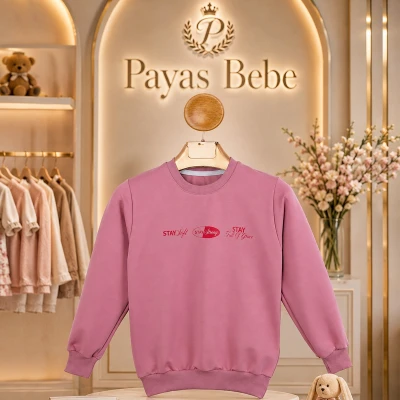 9/12 Y SIRTI KALPLI KIZ SWEATSHIRT